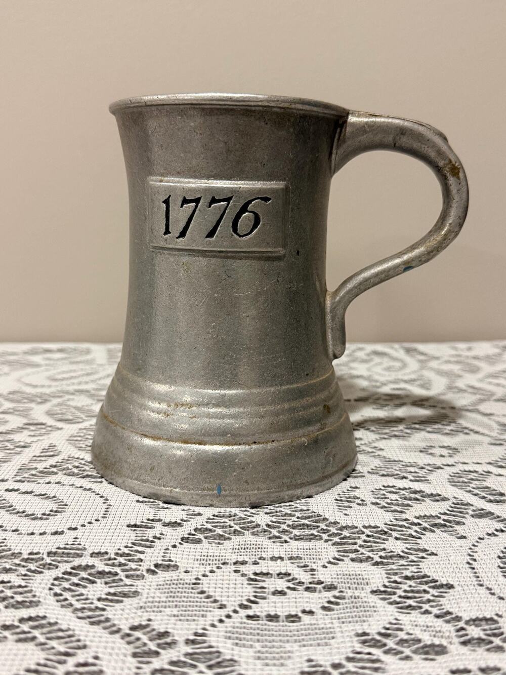 Vintage Wilton RWP Armetale 1776 Mug Tankard Bicentennial Colonial USA